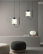 Small Nordic Glass Pendant Lamp 11.8"