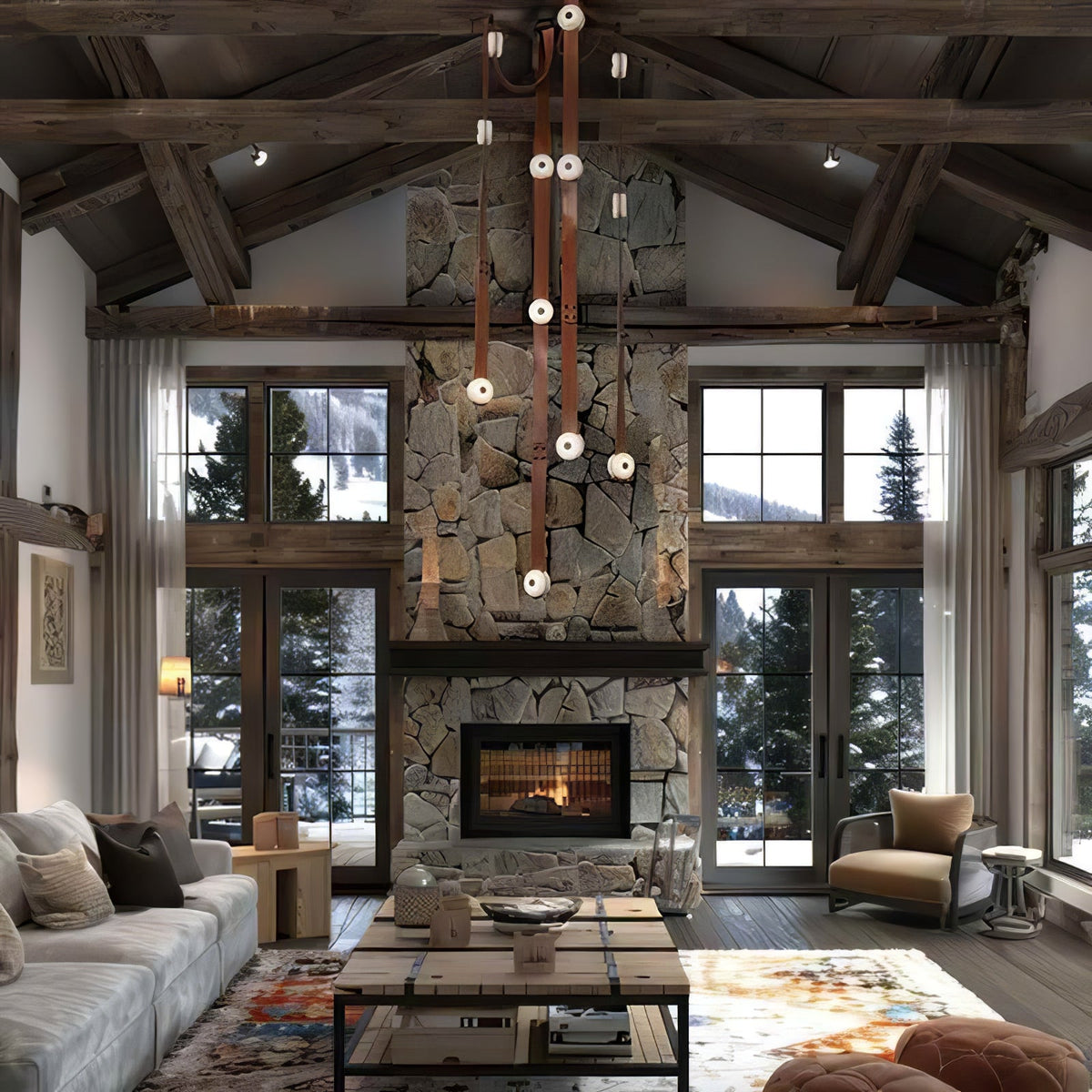 Snaps Alabaster Pendant Light