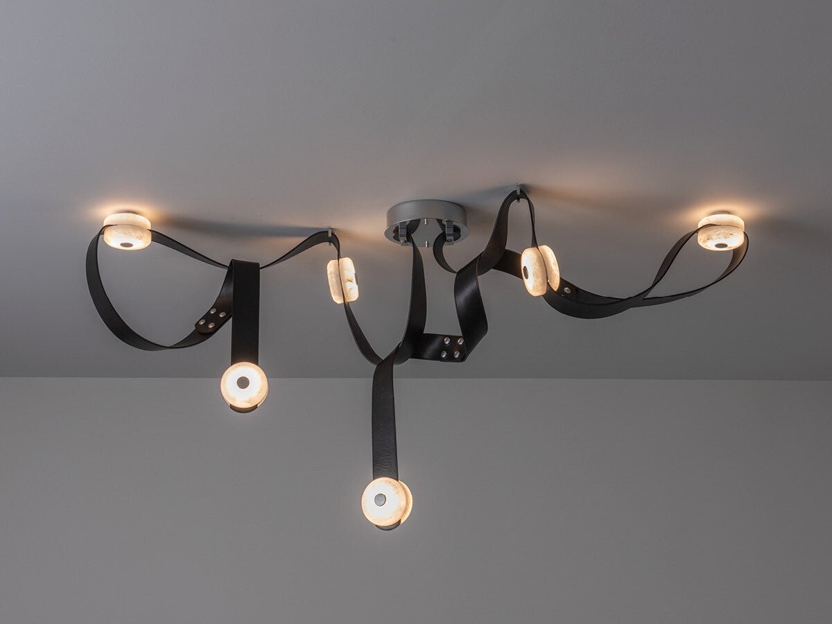 Snaps Alabaster Pendant Light