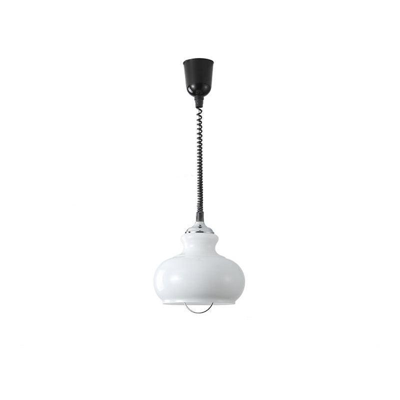 Space Age Glass Pendant Light 11.4"