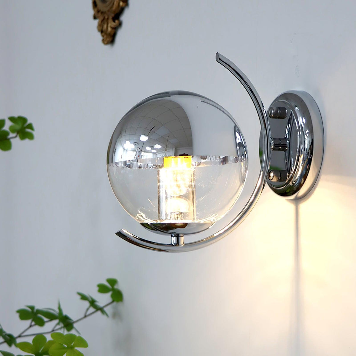 Space Ball Wall Lamp 5.9"