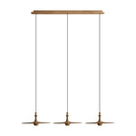 Spindle Disc Pendant Lamp