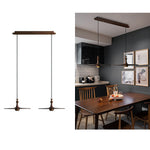 Spindle Disc Pendant Lamp