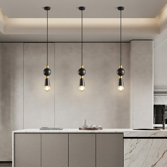 Spindle Pendant Light 3.9"