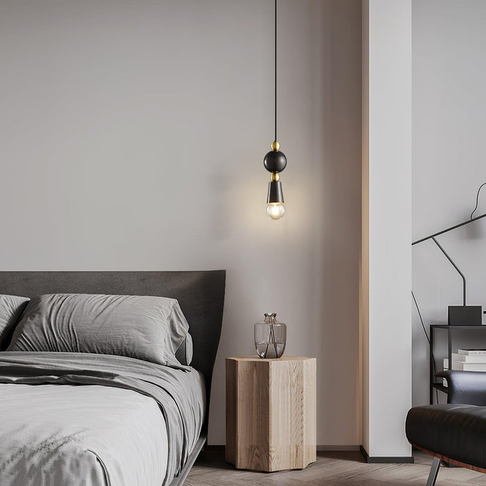 Spindle Pendant Light 3.9"