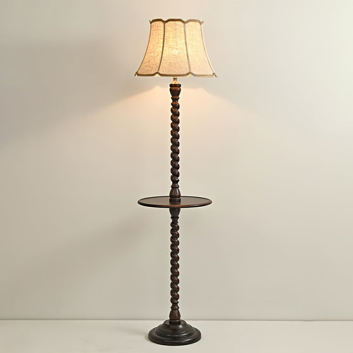 Spiral Floor Lamp 17.7"