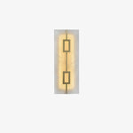 Square Alabaster Wall Lamp