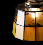 Stained Glass Pendant Light 5.9"