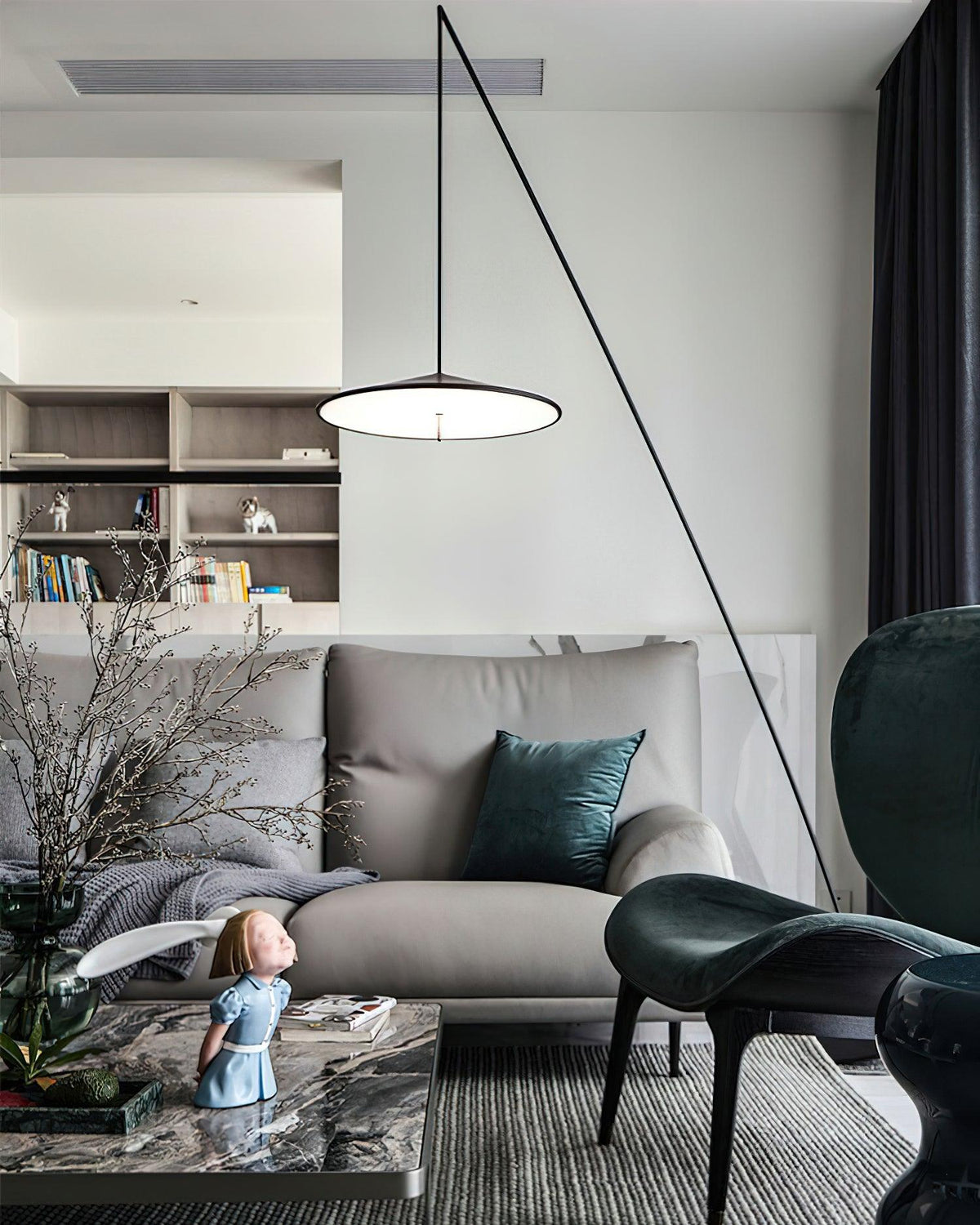 Steadfast Floor Lamp 19.7"