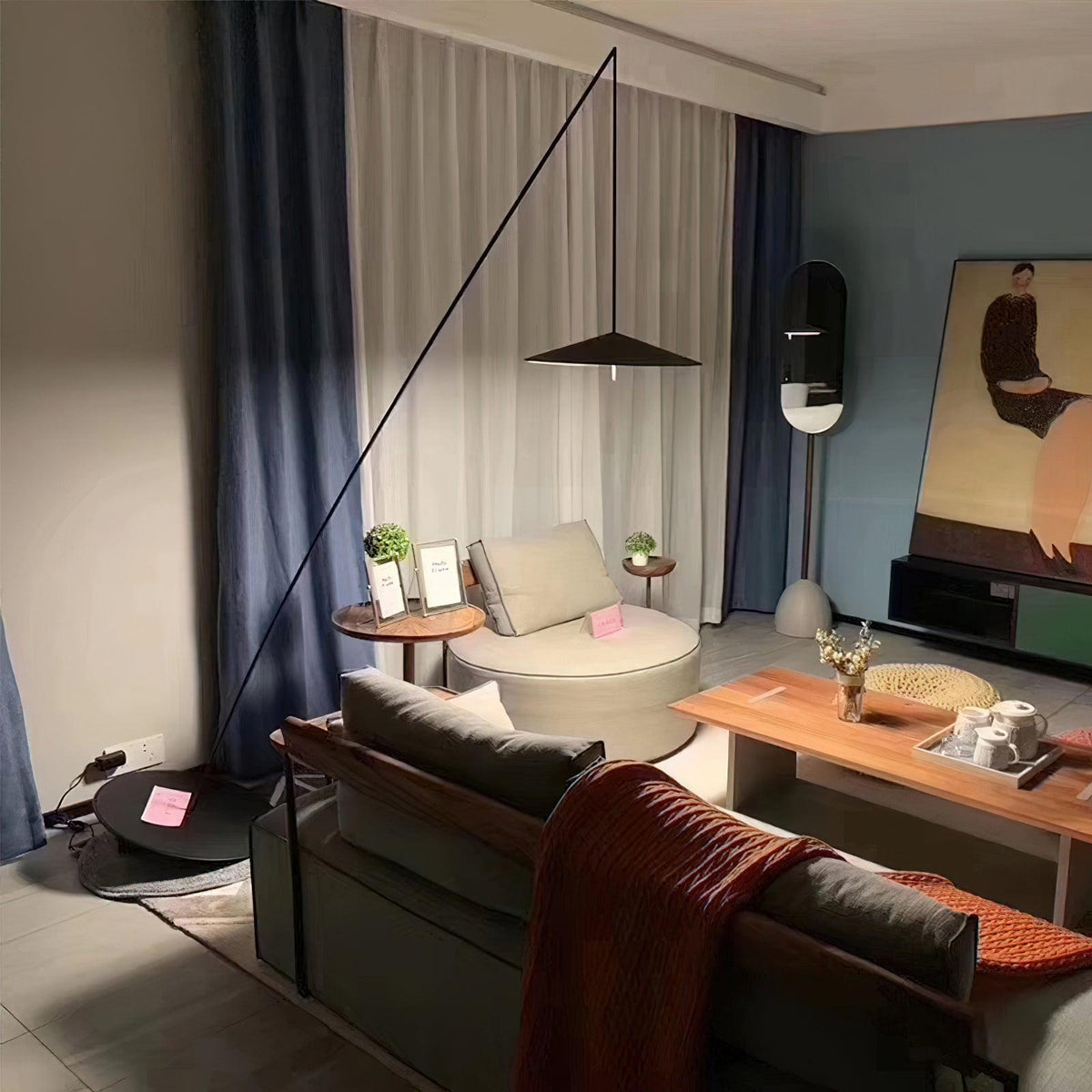 Steadfast Floor Lamp 19.7"