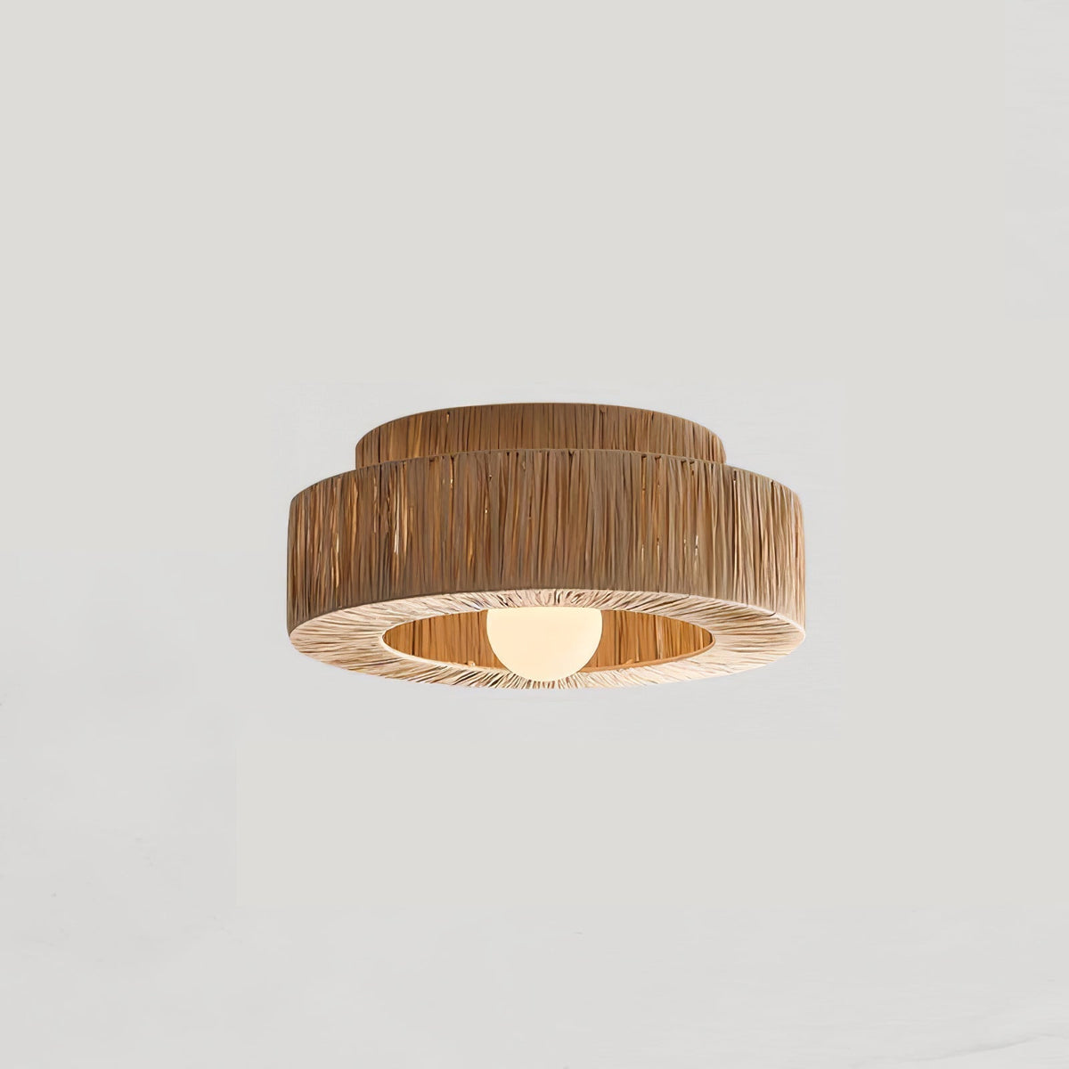 Straw Art Ceiling Lamp