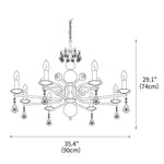 Sunburst Chandelier