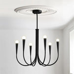 Swoop Arm Chandelier