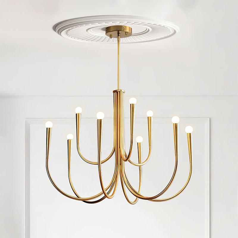 Swoop Arm Chandelier