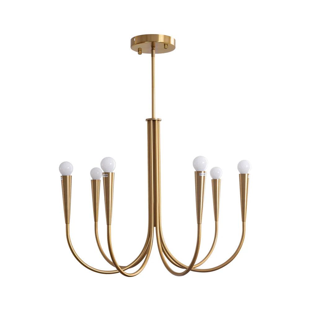 Swoop Arm Chandelier