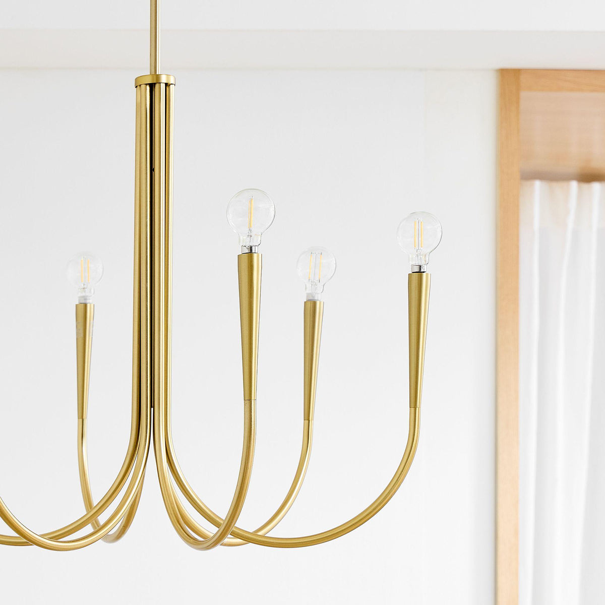 Swoop Arm Chandelier