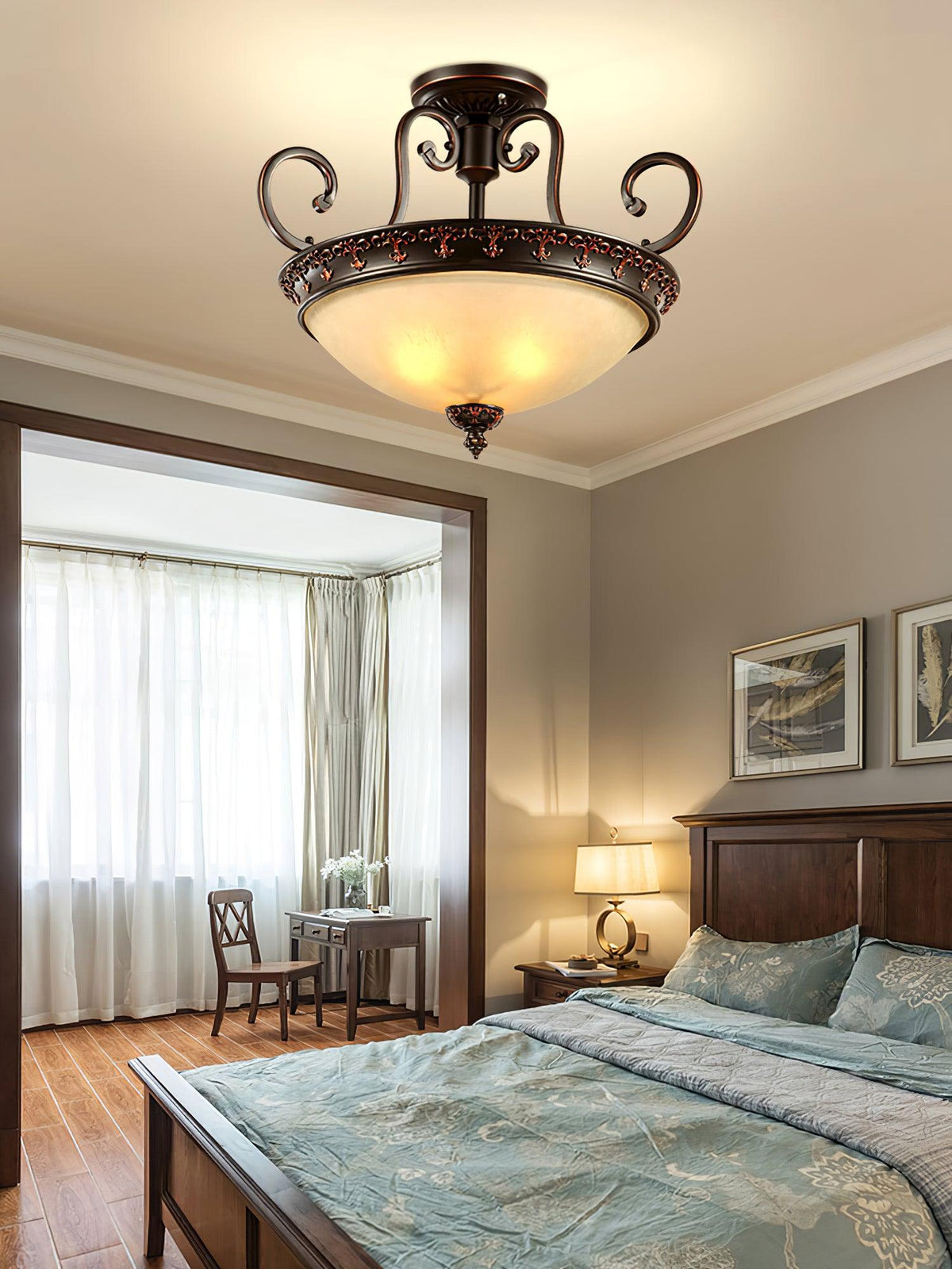 Symphony Semi-Flush Ceiling Light 21.7"