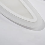 LED Aircraft Shaped Modern Flush Mount Light White Iron Ceiling Lights