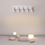 LED Wall Sconces with 5 Heads Small Spherical Adjustable Spotlight