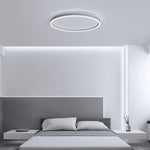Modern Circle Halo Shaped Flush Mount Llight Bedroom Ceiling Lights