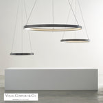 Bodiam Chandelier, 1-Light, LED, Antique Bronze, 48.5"W (700BOD48Z-LED930 70P9D6D)