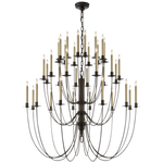 Erika Three-Tier Chandelier