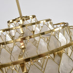Teardrops Shell Chandelier