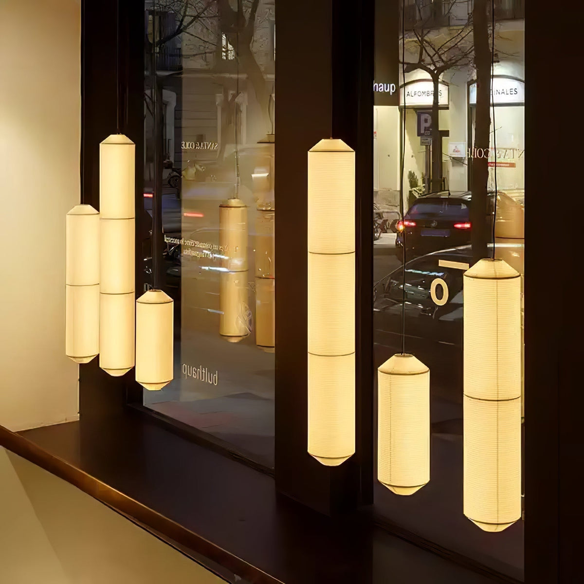 Tekio Imitation Silk Pendant Lamp