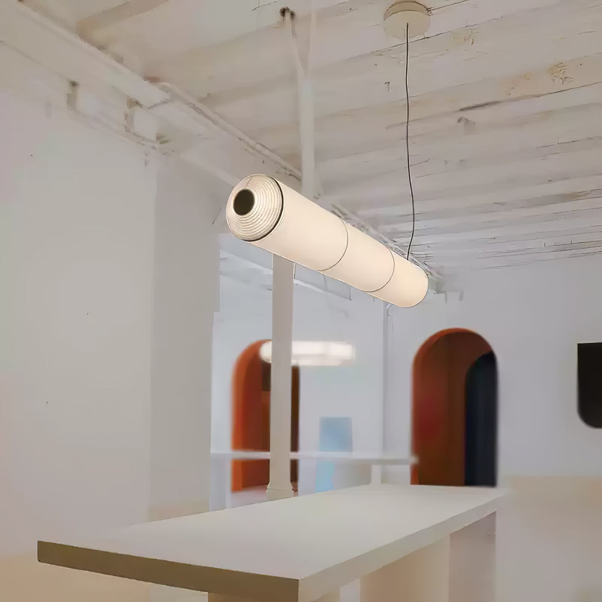 Tekio Imitation Silk Pendant Lamp