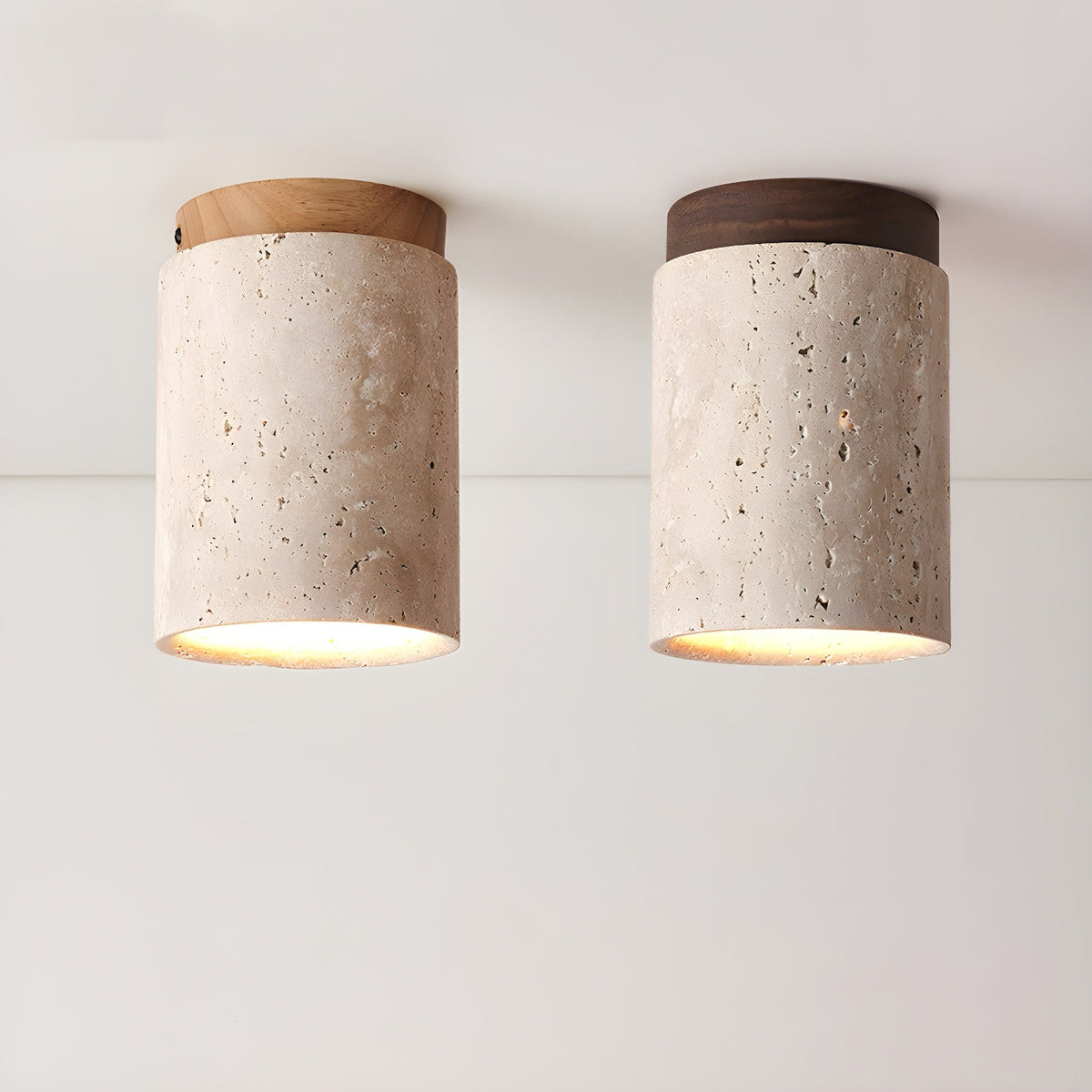 Terra Cylinder Ceiling Light 4.3"