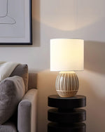 Terra Stripes Table Lamp 9.8"