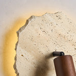 Thalos Travertine Wall Light