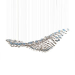 DIY Flying Wave Chandelier
