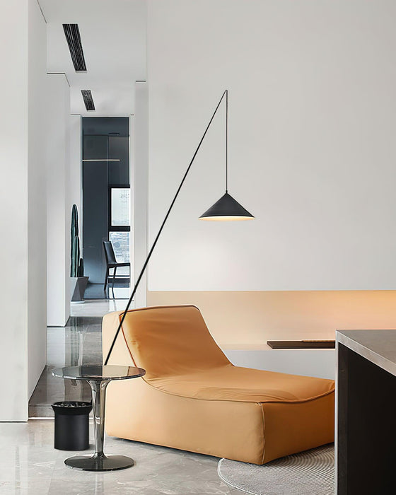 The Noir Arc Floor Lamp