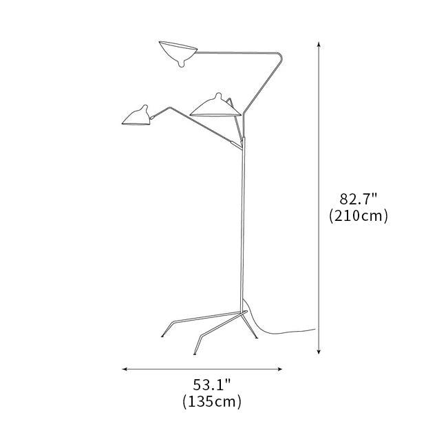 Mouille Floor Lamp