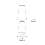 Torrent Table Lamp 9.8"