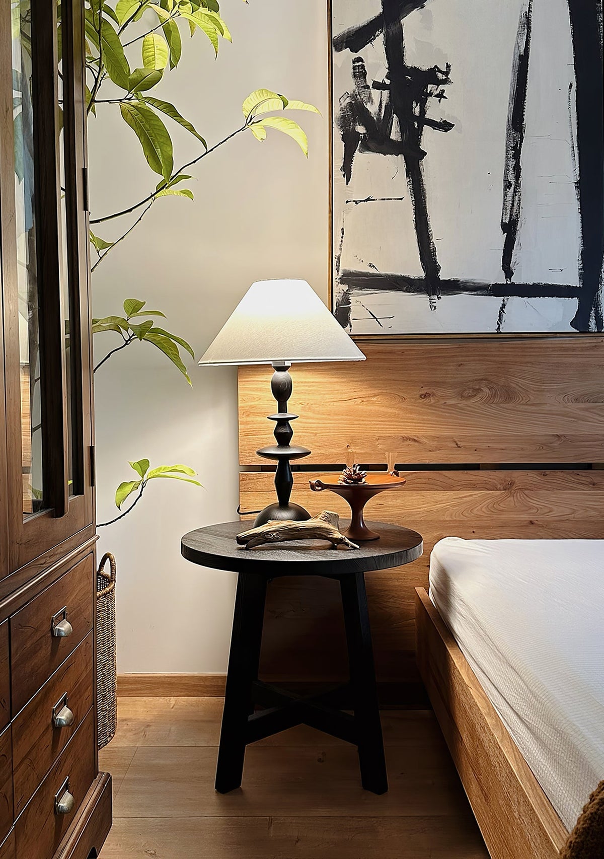 Tournage Wood Table Lamp