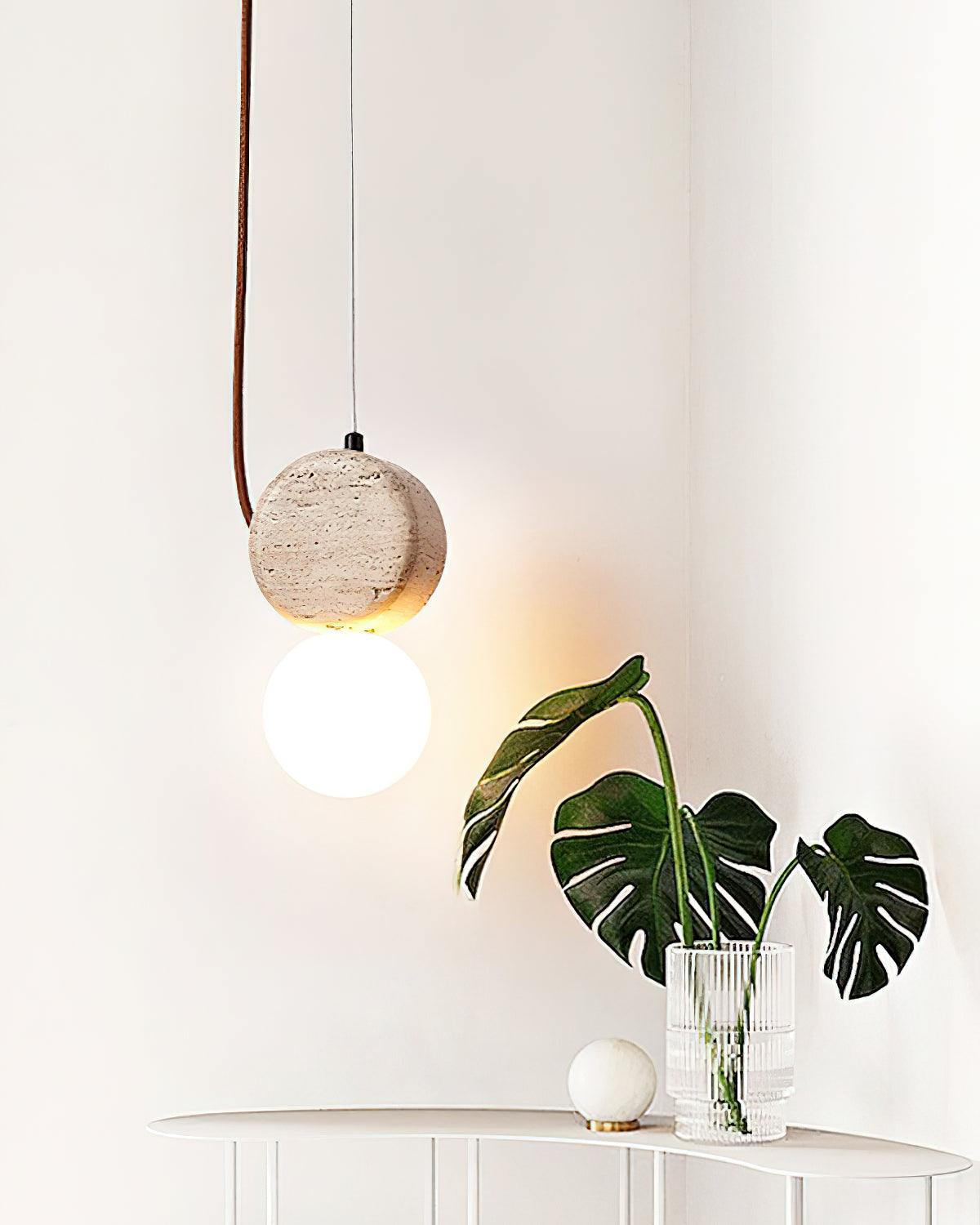 Tranquil Glow Pendant Lamp 4.3"