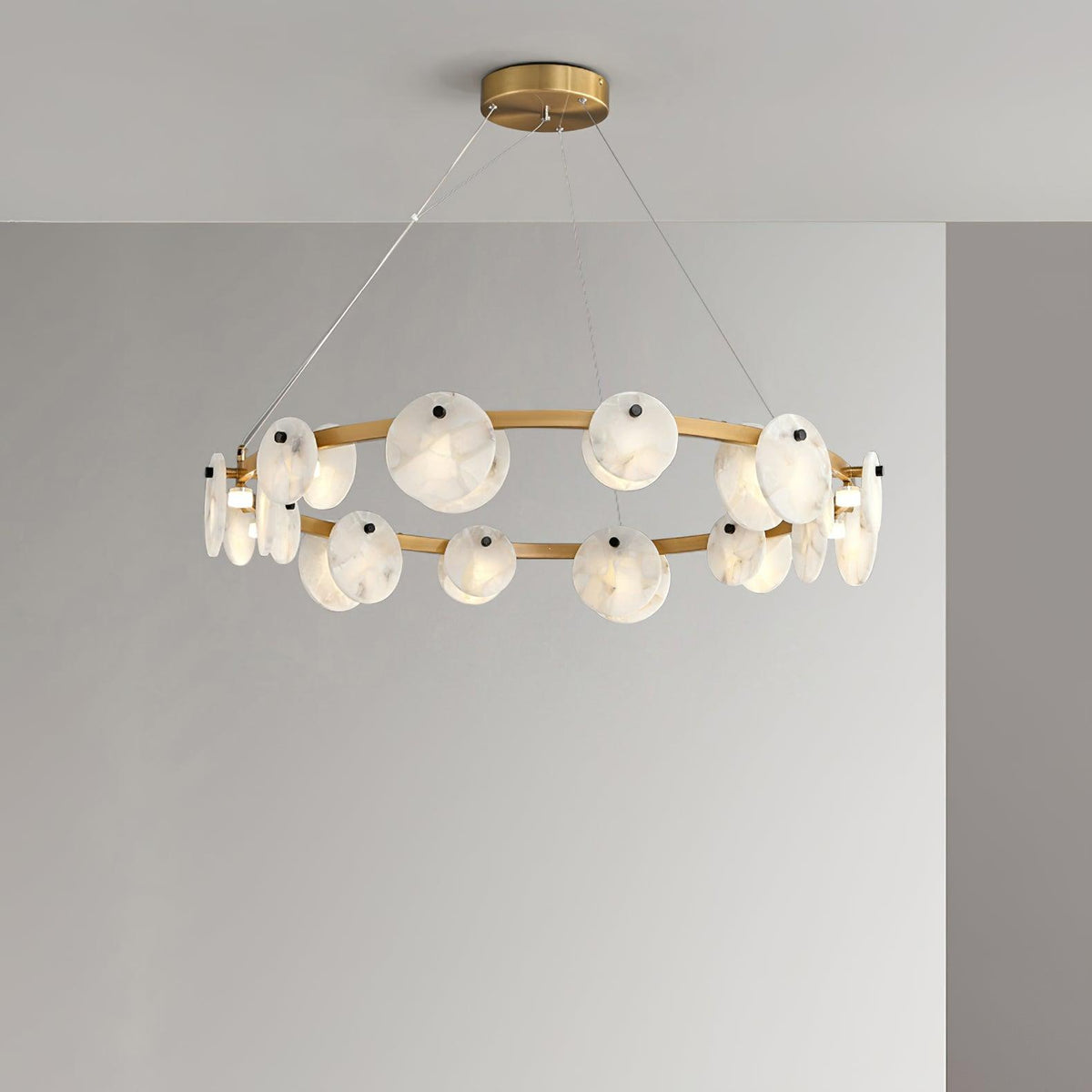 Trinidad Alabaster Chandelier