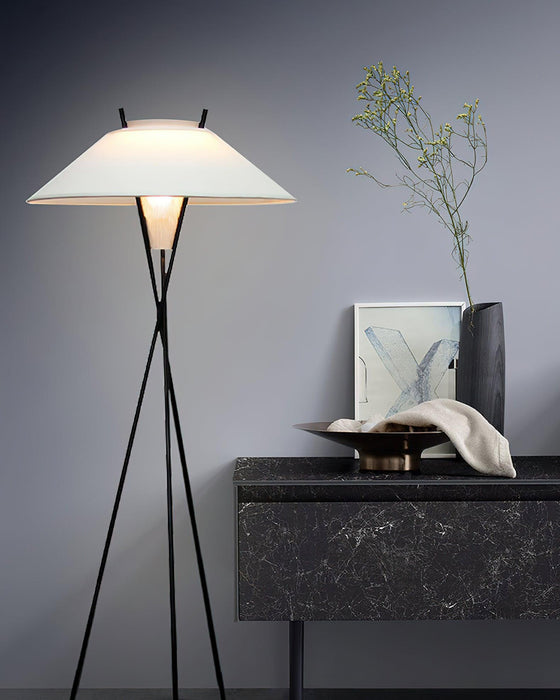 Tripod Cap Floor Lamp 23.6"