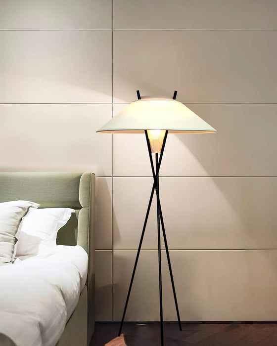 Tripod Cap Floor Lamp 23.6"