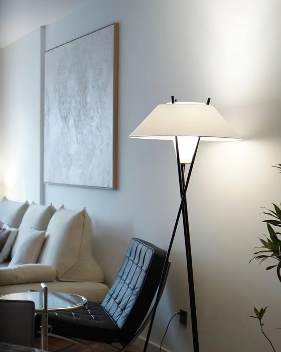 Tripod Cap Floor Lamp 23.6"
