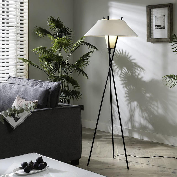 Tripod Cap Floor Lamp 23.6"