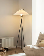 Tripod Cap Floor Lamp 23.6"