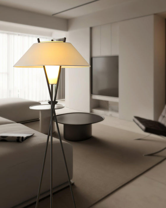 Tripod Cap Floor Lamp 23.6"
