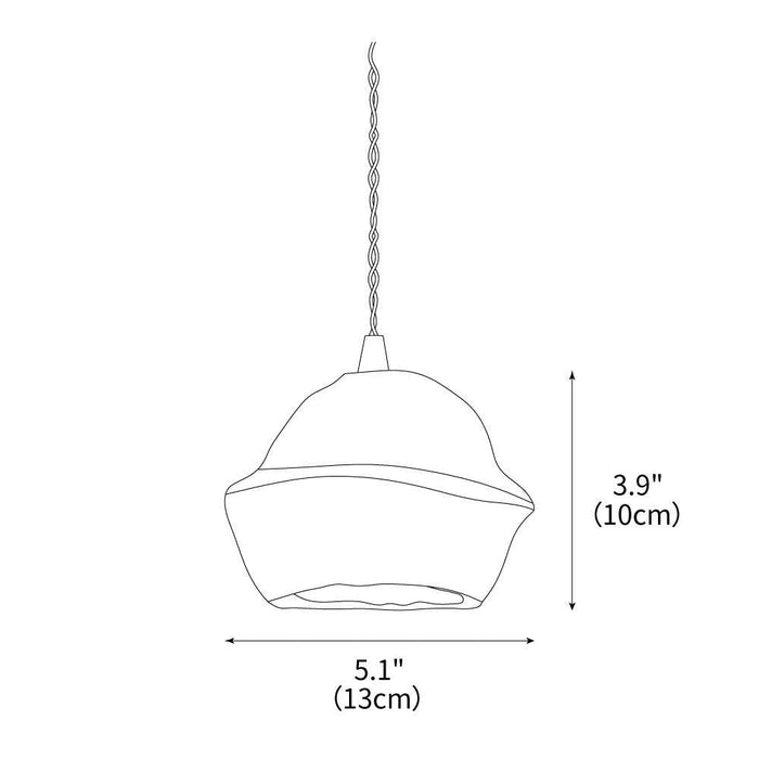 Tropical Tranquility Pendant Lamp 5.1"
