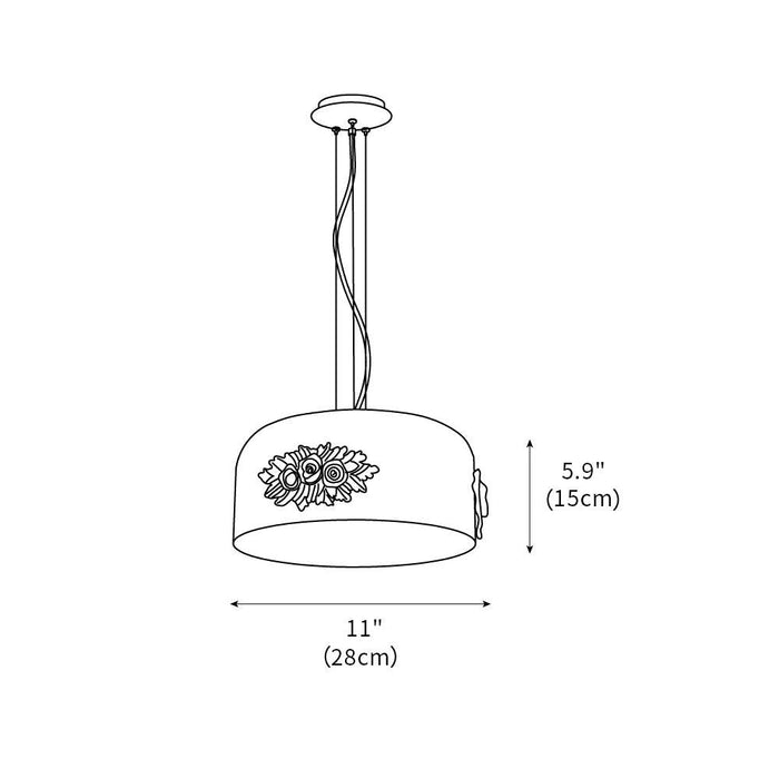 Tuzzi Pendant Light