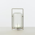 Steel Twilight Lantern Table Light