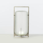 Steel Twilight Lantern Table Light