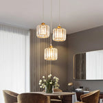 Modern K9 Crystal Ceiling Chandelier | Creative Staircase & Dining Room Pendant Light